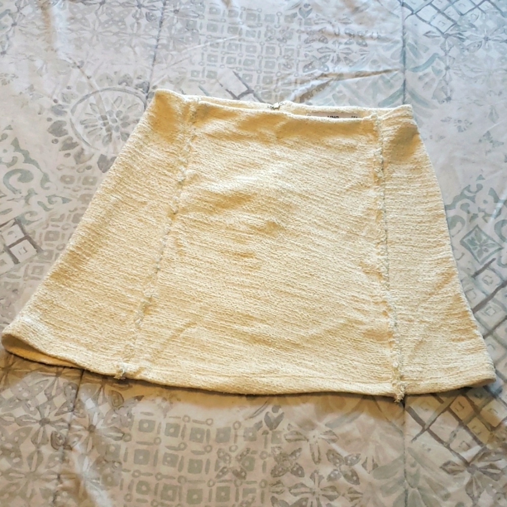 Mango,mini skirt, unlined